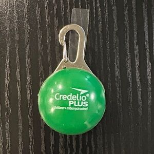 Credelio Plus Green Clip-On Collar Light